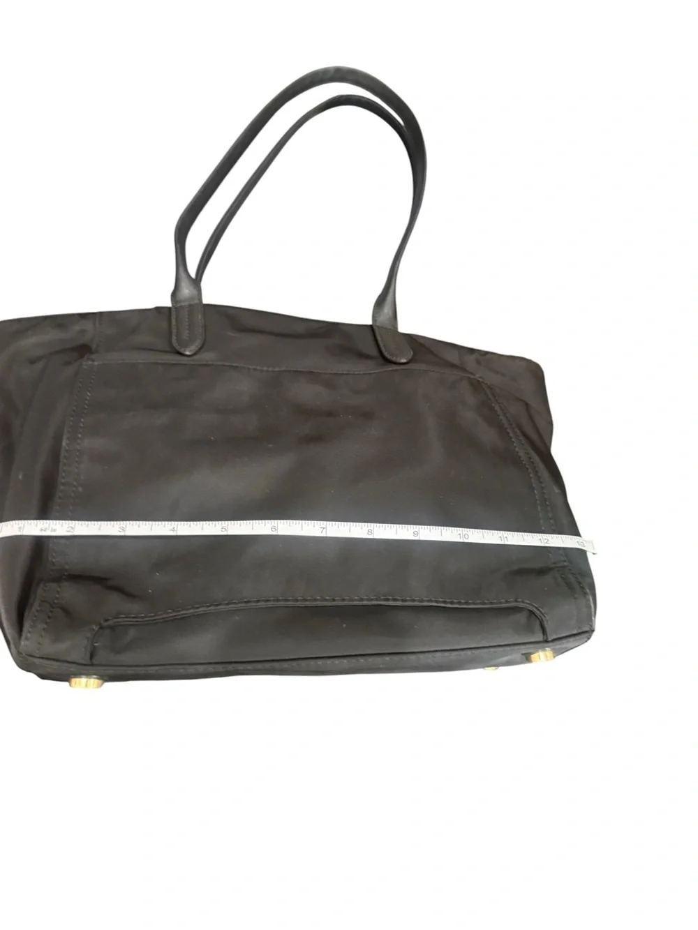 Michael Kors Black Tote with Gold Accent Hardware